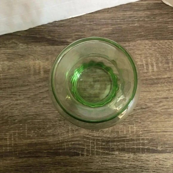 Vtg Lime Green  Vase - Picture 5 of 7